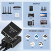 Picture of Ethernet Spltter 1 to 3, gliship 1000Mbps High Speed Gigabit Ethernet Splitter Network Splitter with USB Power Cable, RJ45 LAN Splitter Adapter Internet Splitter for Cat 5/5e/6/7/8 Cable
