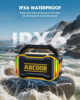 Picture of ANCOON Speakers Bluetooth Wireless: 80W(Peak) Loud Speaker with Bass, 20H Playtime, IPX6 Waterproof, Large Jobsite Speakers for Work, Outdoor, Workshop, Garage, Portable Speaker with Subwoofer&TWS