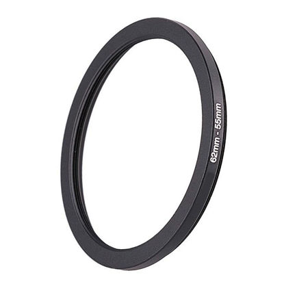 Picture of 62mm Lens to 55mm Camera Lens Adapter,62mm to 55mm Filter Step-Down Ring Adapter Ring,Compatible with All 55mm UV,CPL,ND,Lens Hood,Threaded Lens ect.