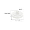 Picture of PATIKIL Camera Shutter Button, 3 Pack Soft Shutter Release Button Pure Copper Camera Button Concave Suitable for Nikon for Fujifilm for Leica DSLR/SLR Camera, White