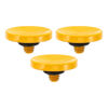 Picture of PATIKIL Camera Shutter Button, 3 Pack Soft Shutter Release Button Pure Copper Camera Button Concave Suitable for Nikon for Fujifilm for Leica DSLR/SLR Camera, Yellow