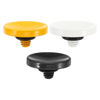Picture of PATIKIL Camera Shutter Button, 3 Pack Soft Shutter Release Button Pure Copper Camera Button Concave Suitable for Nikon for Fujifilm for Leica DSLR/SLR Camera,Black White Yellow