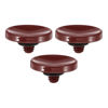Picture of PATIKIL Camera Shutter Button, 3 Pack Soft Shutter Release Button Pure Copper Camera Button Concave Suitable for Nikon for Fujifilm for Leica DSLR/SLR Camera, Dark Red