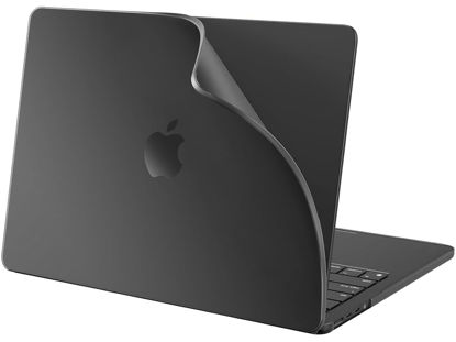 Picture of BlueSwan Case Compatible with MacBook Pro 16 inch Case M4 M3 M2 M1 Pro/Max 2025 2024-2021 A3403 A3186 A2991 A2780 A2485, Flexible PP and Matte Anti-Fingerprint Protective Case, Matte Black