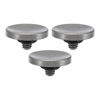 Picture of PATIKIL Camera Shutter Button, 3 Pack Soft Shutter Release Button Pure Copper Camera Button Concave Suitable for Nikon for Fujifilm for Leica DSLR/SLR Camera, Silver