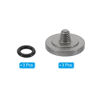 Picture of PATIKIL Camera Shutter Button, 3 Pack Soft Shutter Release Button Pure Copper Camera Button Concave Suitable for Nikon for Fujifilm for Leica DSLR/SLR Camera, Silver