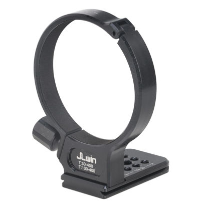 Picture of JLWIN Metal Lens Collar Tripod Mount Ring for Tamron 50-400mm f/4.5-6.3 Di III VXD A067, for Tamron 100-400 mm F/4.5-6.3 Di VC USD Lens(for Canon&for Nikon), Built-in Arca Type Plate