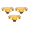 Picture of PATIKIL Camera Shutter Button, 3 Pack Soft Shutter Release Button Pure Copper Camera Button Concave Suitable for Nikon for Fujifilm for Leica DSLR/SLR Camera, Golden