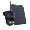 Picture of REOLINK 4K Solar Security Cameras Wireless Outdoor, 360° Pan Tilt, 8MP Color Night Vision, 2.4/5 GHz Wi-Fi, No Monthly Fee, Home Hub Compatible, Argus PT 4K+ 6W Solar Panel (Black)