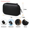 Picture of Elonbo Camera Carrying Case for Kodak Printomatic Digital Instant Print Camera, Portable Bluetooth Photo Printer Storage Holder Bag, Mesh Bag Fits Zink Photo Paper, MicroSD Card, USB Cable, Black