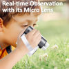 Picture of WINWEND Microscope for Kids - 1000X Portable Handheld Kids Mini Microscope | Telescope with Photo and Video Educational Science Toys | Age 3 4 5 6 7 8 9 10 11 12 Years Old Kids Christmas Birthday Gift