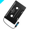 Picture of Car Audio Cassette to Aux Adapter,Wireless Cassette Audio Receiver,Tape Player Bluetooth 5.0 Cassette Aux Adapter,Audio Cable Tape Adapter for Car, Phone, MP3 ect. Black