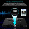 Picture of Car Audio Cassette to Aux Adapter,Wireless Cassette Audio Receiver,Tape Player Bluetooth 5.0 Cassette Aux Adapter,Audio Cable Tape Adapter for Car, Phone, MP3 ect. Black