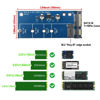 Picture of JIUWU M.2 (NGFF) SSD to AD905A SATA III 3 Adapter with 5 Pin Connector Hard Disk Drive Converter Card