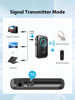 Picture of Bluetooth Receiver for Car, Upgraded 3 in 1 Bluetooth Transmitter Receiver Mp3 Player, Bluetooth 5.4 AUX Adapter for Car, TV, Headphones, Speakers, Hands-Free Calls, 12H Battery Life