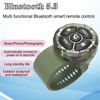 Picture of NEWNEWLIU Wireless Bluetooth Media Remote Button,Adjustable Direction Waterproof Strap Type Wireless Controller for Car Bike Motorbike,Steering Wheel Control Button for iPhone/Android Device Camo