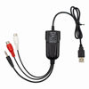 Picture of USB Audio Capture Card Grabber for Window 10/11/8/7 / 2000/XP and Vista, Seven，Audio Grabber for Vinyl Cassette Tapes,MD, Phono to Digital MP3 Converter from 3.5mm and R/L Audio Connector