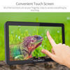 Picture of FEELWORLD F6 Plus V2 6 inch DSLR Camera Field Touch Screen Monitor with F750 Battery 4400mAh and Bag, Waveform HDR LUT 1920x1080 IPS Video Peaking Focus Assist 4K HDMI 8.4V DC in Out