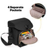 Picture of Prokva Camera Sling Bag Compatible with Polaroid Now 2nd Generation I-Type, Now+ 2nd Gen I-Type, Now, Now+, OneStep Instant Camera, Camera Crossbody Bag with Adjustable Strap, Black(Empty Bag)