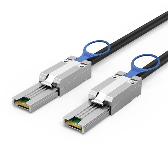 Picture of CableCreation [2 Pack External Mini SAS 26pin (SFF-8088) Male to Mini SAS 26 (SFF-8088) Male Cable, 1M / 3.3FT