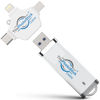 Picture of ThePhotoStick® Omni 32GB - Secure Photo & Video Backup and Transfer | Digital File Organization | USB & Multiport Connection for Phones, Tablets and Computers | Portable Memory | External Storage