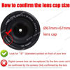 Picture of MOSTOS ; Brings Superior® || 67mm Lens Cap Compatible for Nikon 18-140mm f/3.5-5.6G ED VR,AF-S DX Nikkor 18-105mm f/3.5-5.6G ED VR,AF-S DX Nikkor 16-85mm f/3.5-5.6G ED VR (Ø67 mm)