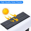 Picture of AOOCY Solar Powered Fake Security Camera, Dummy Simulated CCTV Surveillance System with LED PIR Motion Sensor Detection Light for Indoor Outdoor Home, Office, Shop, Garage