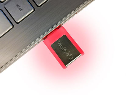 Picture of MuteMe Mini - USB C - Illuminated Physical Mute Button for Zoom, Teams, WebEx & More (As Seen on Shark Tank)! Mac/PC Compatible. USB Cord & Adapter Included. Free Software Download Required.