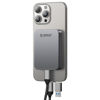 Picture of ORICO 512GB Magnetic Portable SSD, Metal Body, 4K 120 fps ProRes HDR Record and Store, Up to 460MB/s, USB C&A 2 in 1 Cable, External SSD Compatible with iPhone 16 Pro Max, Tablet, Computer - K5PLUS