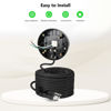 Picture of Power Cable and Plug-in Mount for Floodlight Cams Compatible with Floodlight Cam Wired Pro/Plus, Blink Wired Floodlight Camera, Electrical Box with 20ft Weatherproof Cable -(2in1 Mount and Cord Set)