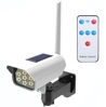 Picture of Solar Powered Fake Security Camera, Dummy Simulated CCTV Surveillance System with LED PIR Motion Sensor Detection Light for Indoor Outdoor Home, Office, Shop, Garage