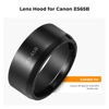 Picture of K&F Concept Lens Hood for Canon RF 50mm F1.8 STM Lens, Reversible Snap on Camera Lens Shade Replacement of Canon ES-65B Hood, Compatible with 43mm Filters and Lens Cap