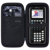 Picture of co2CREA Hard Case Compatible with Texas Instruments TI-84 Plus CE/TI-84 Plus/TI-Nspire CX II CAS/TI-Nspire CX II/TI-83 Plus/TI-89 Titanium/TI-85 / TI-86 Color Graphing Calculator, Black