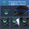 Picture of USB C Cable, 5Pack 6FT USB C to USB C Cable 60W(3A) Nylon Braided Type C Fast Charging Cord for iPhone 16/16 Plus/16 Pro Max/15/15 Plus/15 Pro Max,MacBook Pro, iPad Pro Air, Samsung S24/S24 Ultra/S23