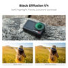 Picture of K&F Concept Black Diffusion 1/4 Filter for DJI Osmo Action 5 Pro/Osmo Action 4, Creative Mist Cinematic Effect Filters, Multi-Coated/Optical Glass/Aluminum Alloy Frame