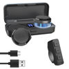 Picture of OBEST Motorcycle Helmet Bluetooth Headset,Motorcycle Bluetooth Helmet Speaker,True Wireless Installation with Remote Control,BT5.3 Chip Noise Cancellation 1450mAh Large Battery for Skiing Riding