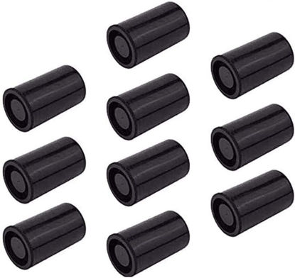 Picture of GBSTORE 10pcs 35mm Caliber Plastic Film Canisters with caps (Black)
