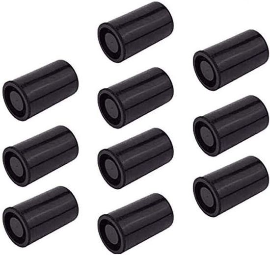 Picture of GBSTORE 10pcs 35mm Caliber Plastic Film Canisters with caps (Black)