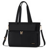 Picture of LOVEVOOK Work Bags for Women 15.6 Inch Work Tote Bags with Laptop Compartment Large Capability Laptop Purse Professional Teacher Tote Bag Casual Computer Briefcase for Office Travel Nurse, Black