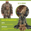 Picture of Wild Cedar Binocular Harness Chest Pack with Rangefinder Pouch, Compatible with Most Hunting Backpacks, Bino Harness with Rain Cover for Bird Watching, Hunting, Hiking