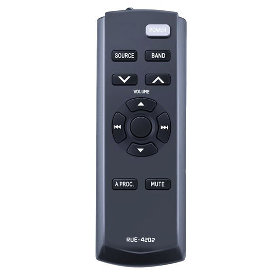 Picture of New RUE-4202 Replacement Remote Control fit for Alpine Car Stereo CDE-HD149BT CDE-SXM145 CDE124SXM CDE-SXM145BT CDE-175BT CDE-172BT UTE-73BT CDE-143BT ICS-X8 CDA 105 CDE-177BT UTE-72BT IVA-D300R