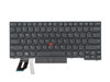 Picture of Replacement Keyboard for Lenovo Thinkpad T14 Gen 1 & T14 Gen 2, Thinkpad P14s Gen 1 & P14s Gen 2 Laptop with Backlit US Layout P/N: 5N20V43760 SN20V43688