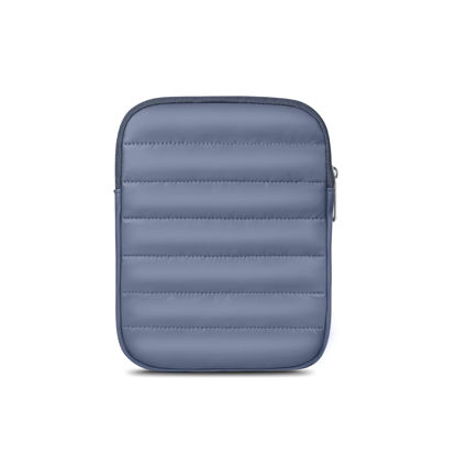 Picture of Clezolraa 6-7 Inch Puffy Sleeve Case for 7" Kindle Paperwhite 12th Gen/Kindle Colorsoft 2024, 6.8" Kindle Paperwhite 11th Gen, 6" Kindle 11th Gen 2024/2022, Oasis, Protective Pouch Bag, Navy
