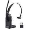 Picture of EKSA Bluetooth Headset with Microphone, Wireless Headset with AI Noise Cancelling, 45 Hours Playtime, Trucker Headset with USB Dongle & Charging Base for Work PC Home Office Trucker Call Center