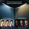 Picture of Scrhot 2-Pack LED Photography Video Lighting, 15W Studio Lights with 51.2'' Tripod Stand, 2800-8400K Dimmable USB Continuous Lighting for Video Recording/YouTube/TikTok/Live Streaming/Make up/Vlogging
