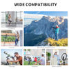 Picture of Jishane 61'' Camera Tripod Camera Stand for Canon Rebel Eos Nikon DSLR, Travel Tripods for Phone with Remote Black Max Load 11lb