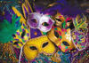 Picture of LTLYH 7x5ft Venetian Mardi Gras Decoration Backdrop Carnival Masquerade Photography Backgrounds Mask Colorful Backdrop Party Decoration Banner Studio Props 128