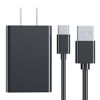 Picture of Charger, USB C Charger Block for Android Tablet, AC/DC Home Wall Charger, Black