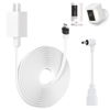 Picture of 25Ft/7.5m Power Adapter for Ring Stick Up Cam Battery/Plug-in/Ring Stick up Cam Pro/Ring Pan Tilt Indoor Cam & Ring Spotlight Cam Plus/Pro (Battery), Waterproof Charger Cable for Indoor or Outdoor Use