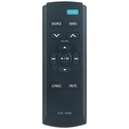 Picture of Replacement Remote Commander RUE-4202 RUE4202 supports for ALPINE Car Receiver CDE-141 CDA-105 CDE-150 CDE-152 CDE-143BT CDA-9887 CDE-151 CDE-123R CDE-190R CDE-133BT CDE-124SXM CDE-153BT CD DVD Player